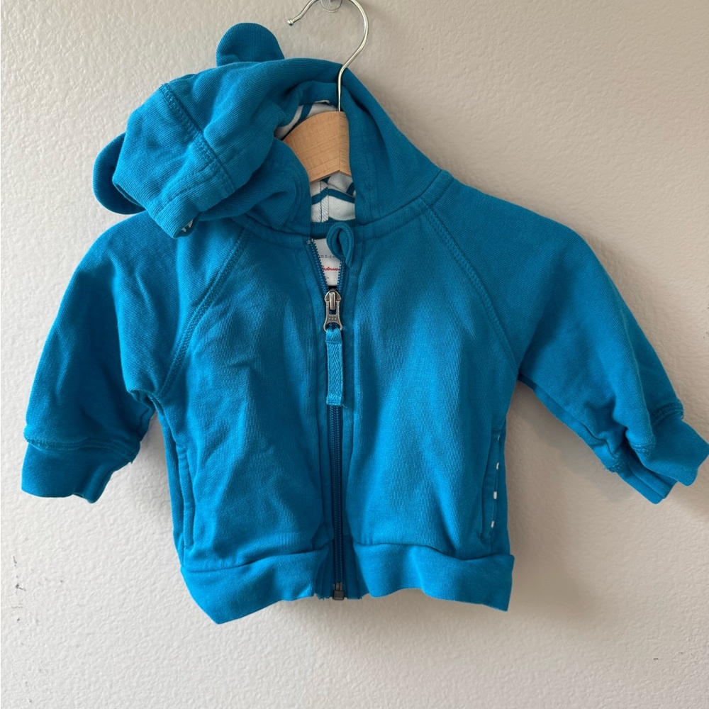 Hanna Andersson Vibrant Blue Kids Hoodie